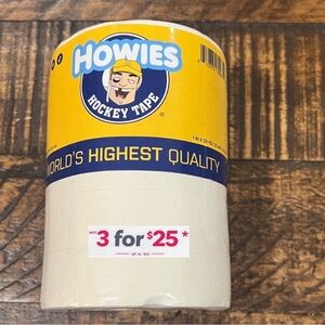 Howies White Hockey Tape 5 rolls